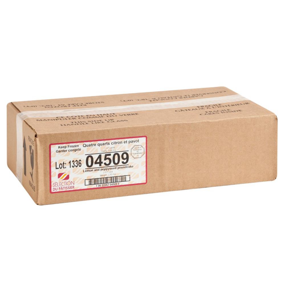 Lemon Poppy Poundcake