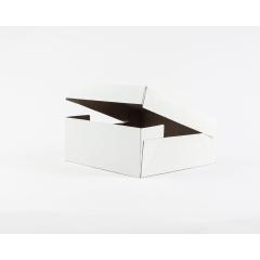 BOX CHICKEN WHITE CARTON PLAIN 8.4X8X3.25"