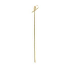 PIC BROCHETTE BAMBOU EXTREMITE NOUE 6"