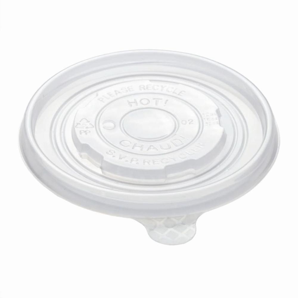 LID PP PLASTIC CONTAINER PAPER 12-16OZ