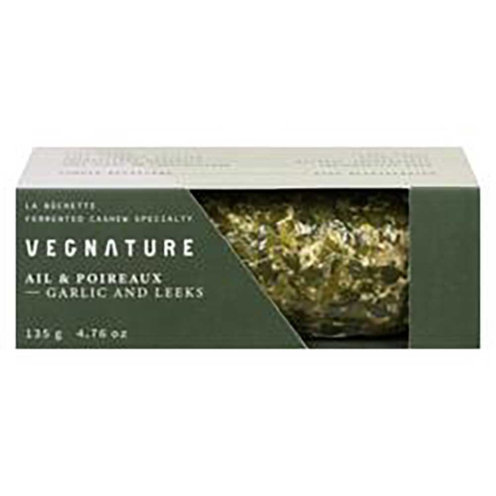 Garlic and Leeks Plant-Based Goat Cheese