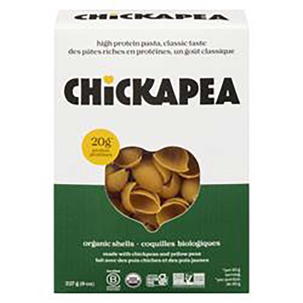 Organic Shells Chickapea Pasta