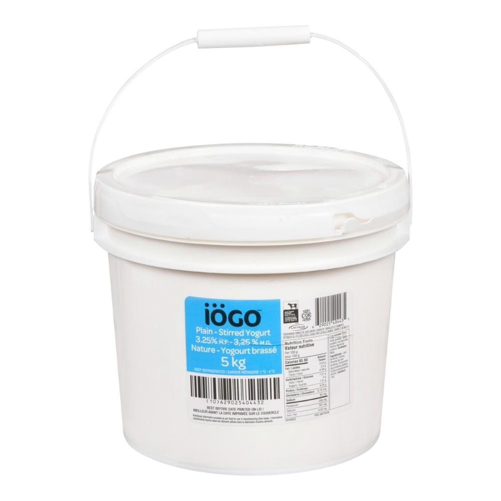 3.25 Percent Milk Fat Plain Yogurt