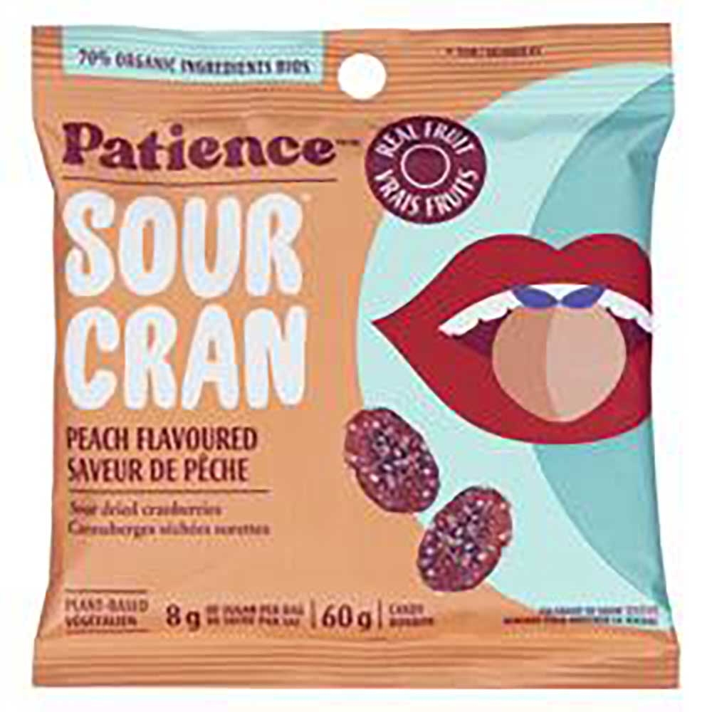Sour Cran Sour Dried Peach Candy