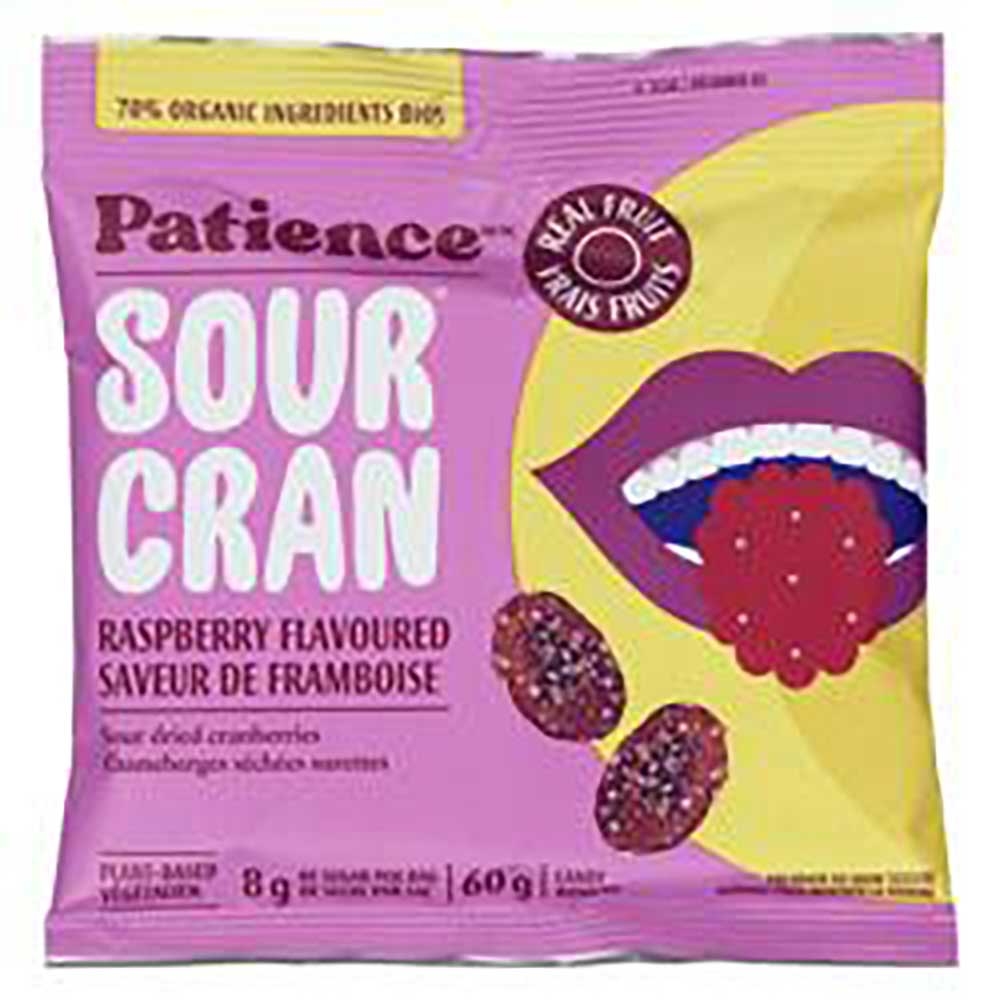 Sour Cran Sour Dried Raspberry Candy