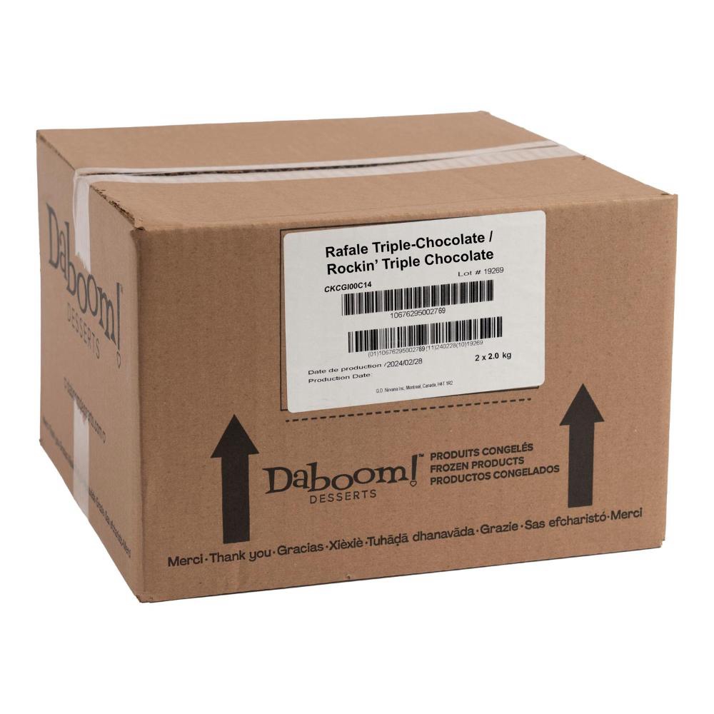 Rocking Triple Chocolate Round Cake