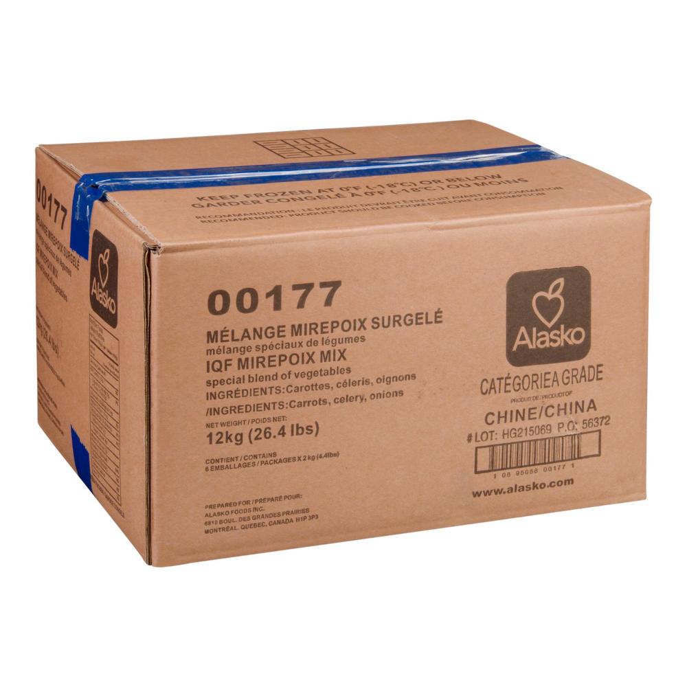 IQF Mirepoix Mixed Vegetables