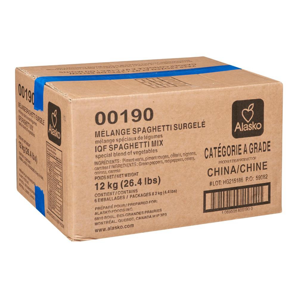 IQF Mixed Vegetables Spaghetti