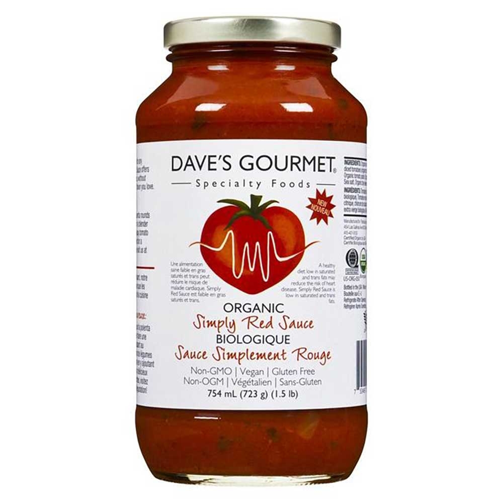 Organic Simply Red Pasta Sauce