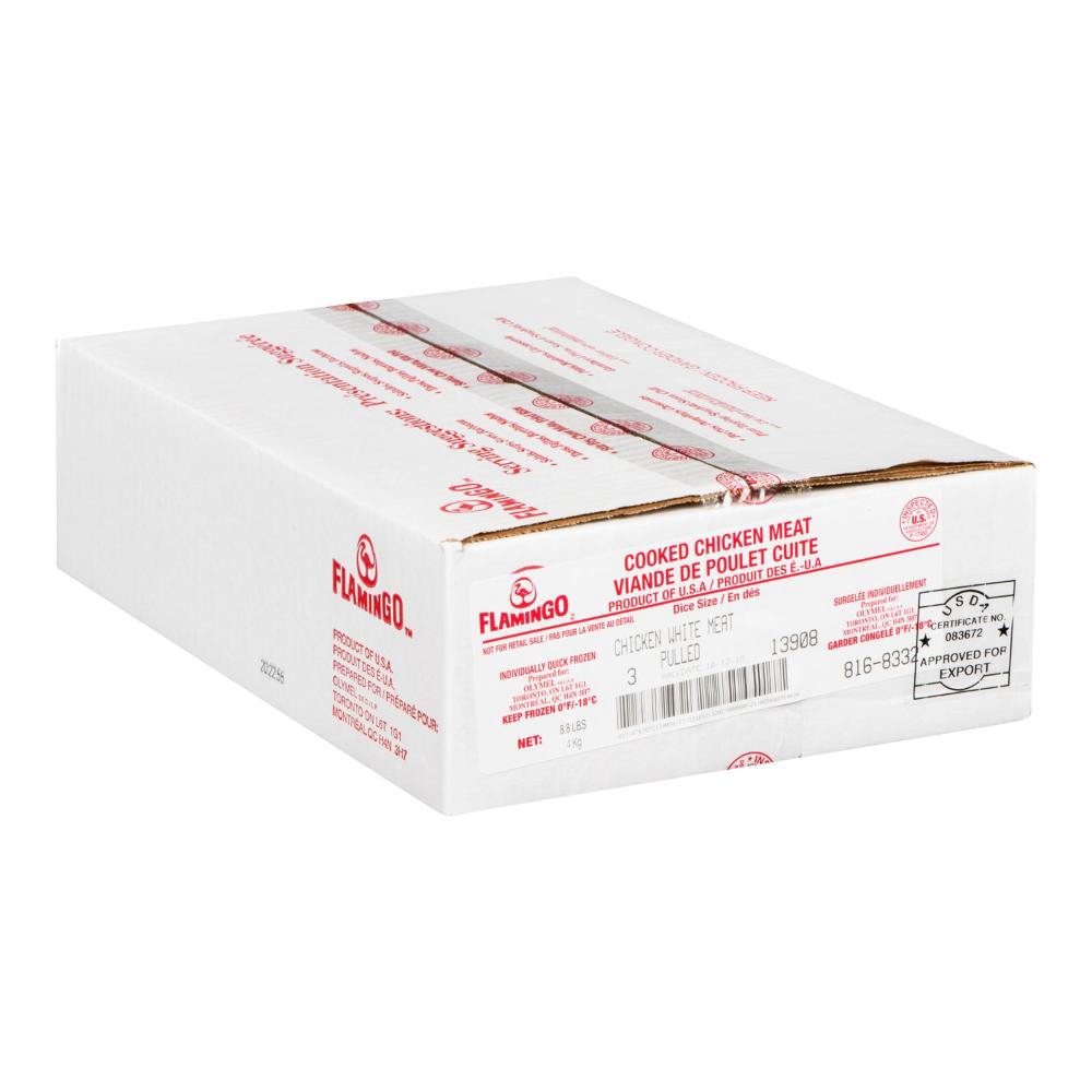 IQF Fully Cooked White Chicken Breast Pieces