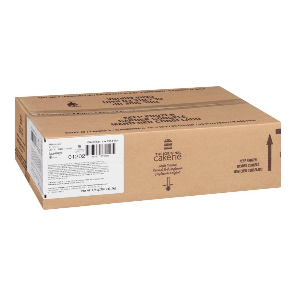 The Original Cakerie Crispy 3 Berry Slab Cake, 16 In -- 2 Per Case