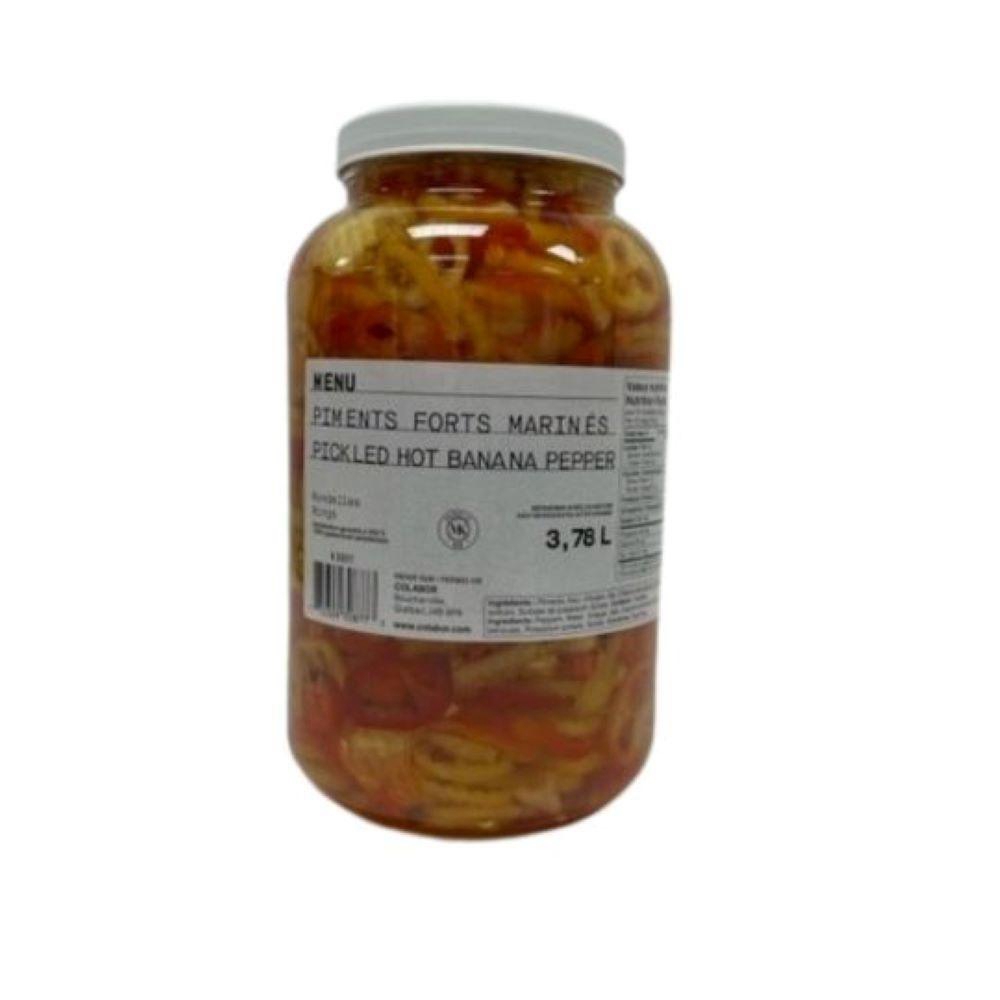 Pickled Hot Banana Pepper Ring