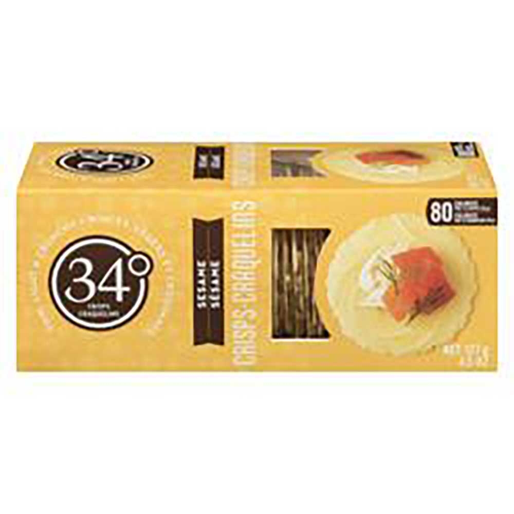 Sesame Thin Light and Crunchy Crisps