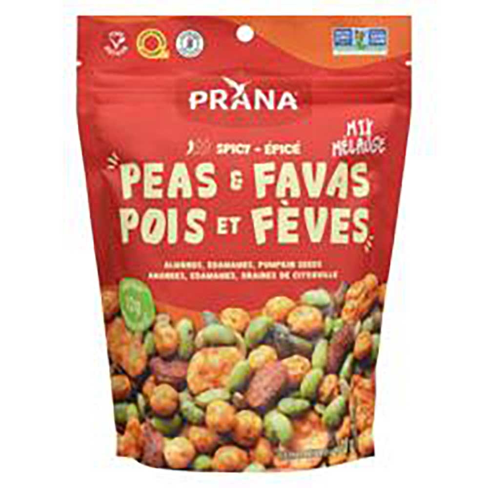 Spicy Peas and Favas Snack Mix