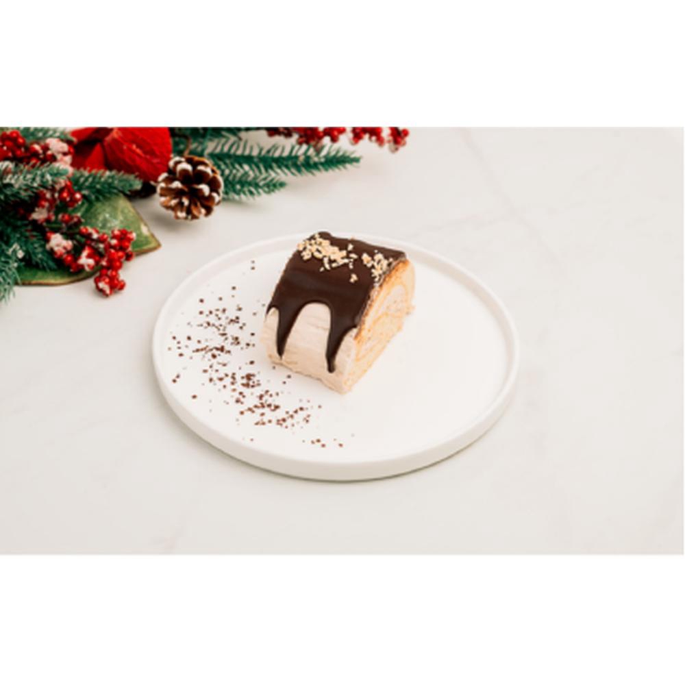 Mini Christmas Chocolate Maple Log
