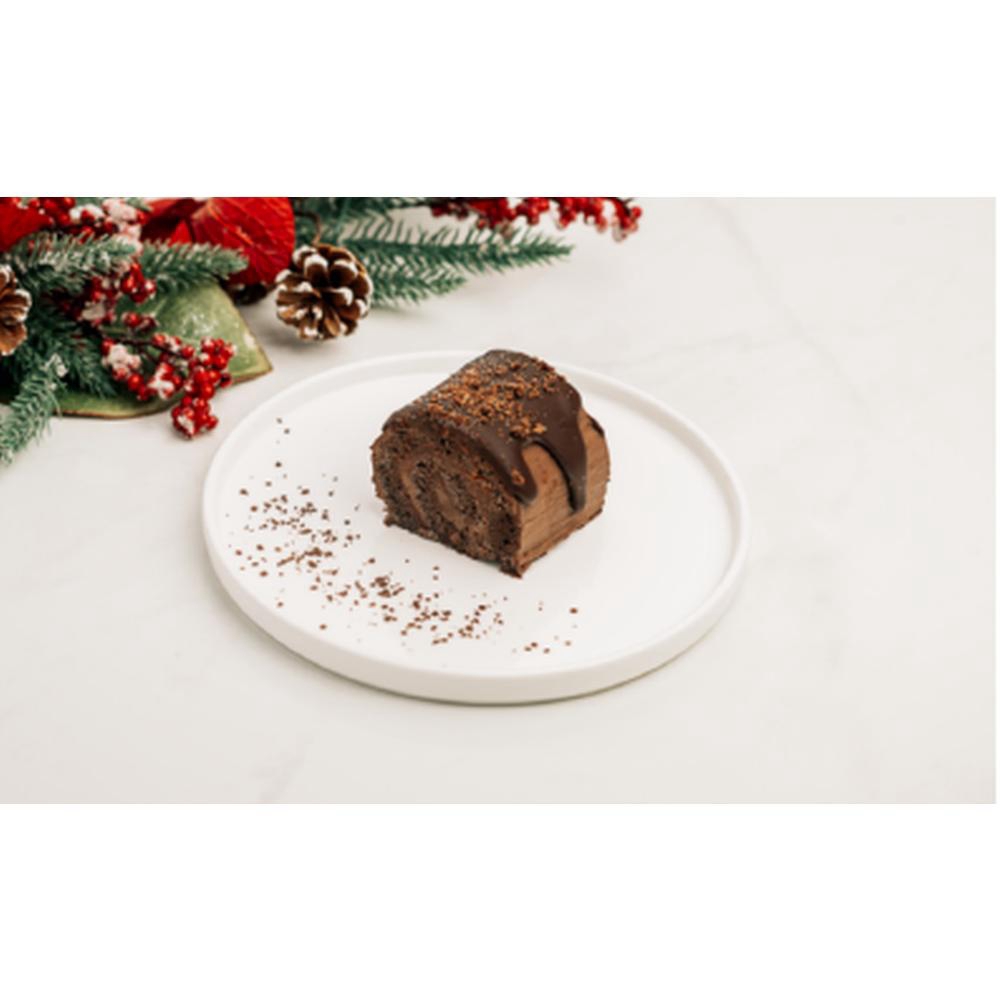 Mini Christmas Chocolate Log