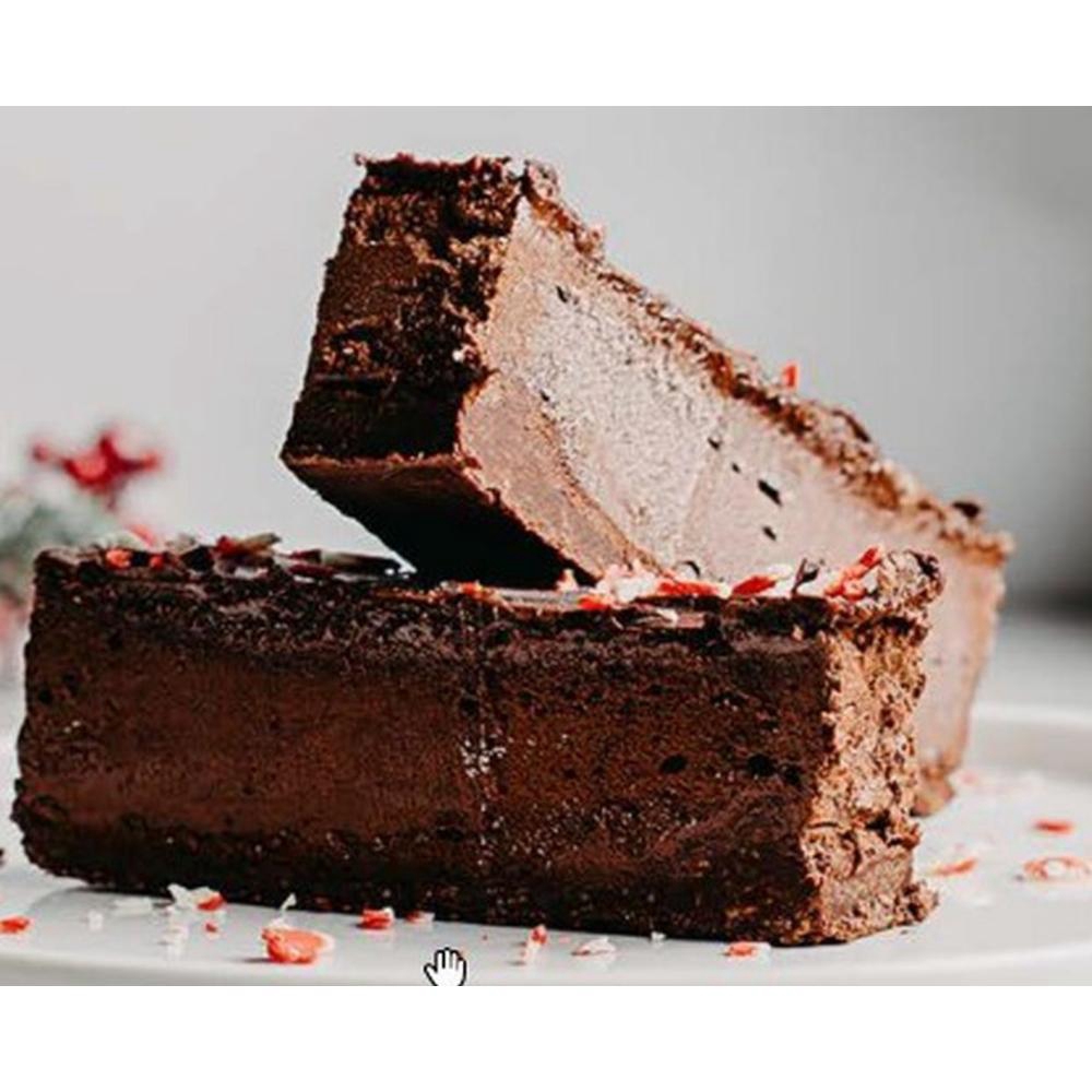 Crispy Strips Chocolate Satin Cake
