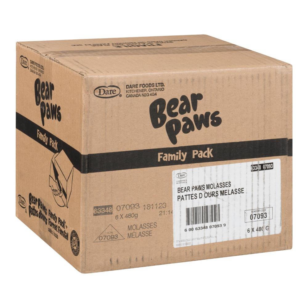 Bear Paws Molasse Cookies