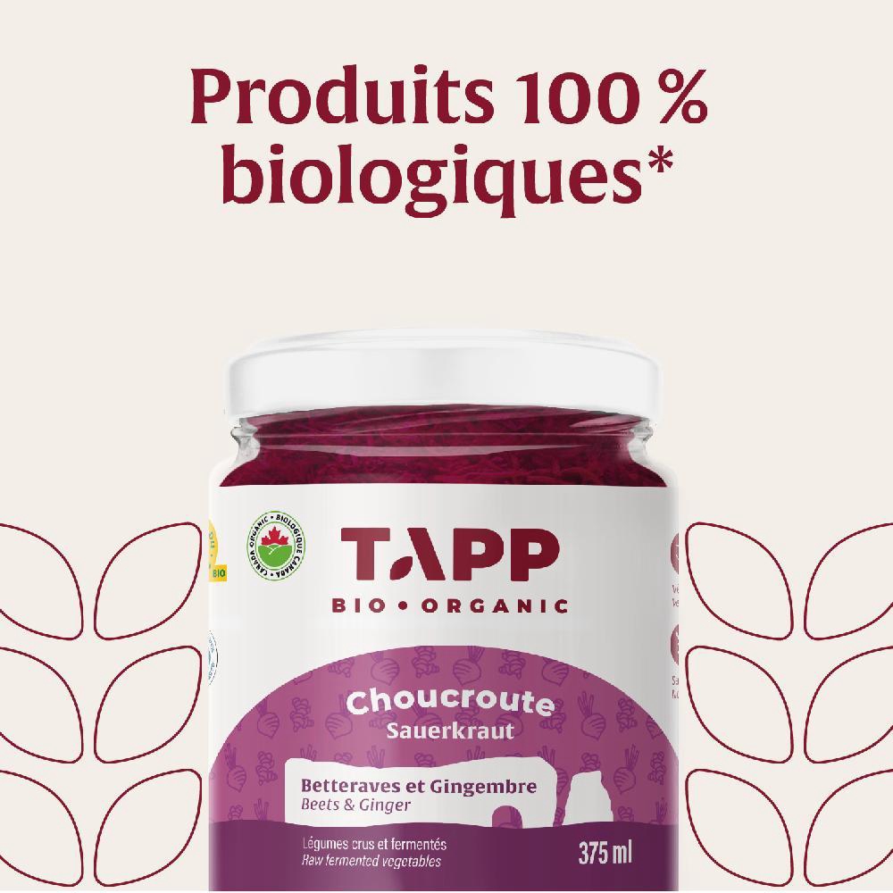 Beet and Ginger Sauerkraut