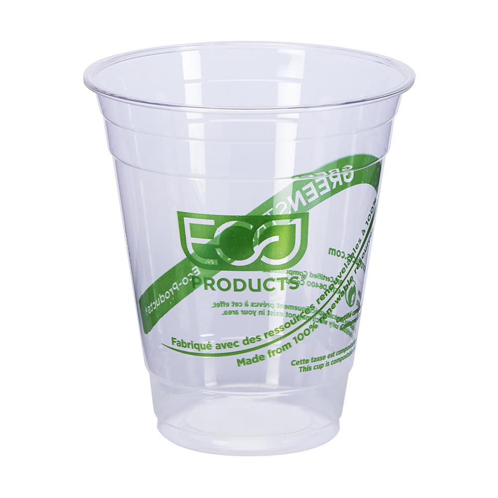 12 oz Compostable PLA Clear Cold Drink Cup