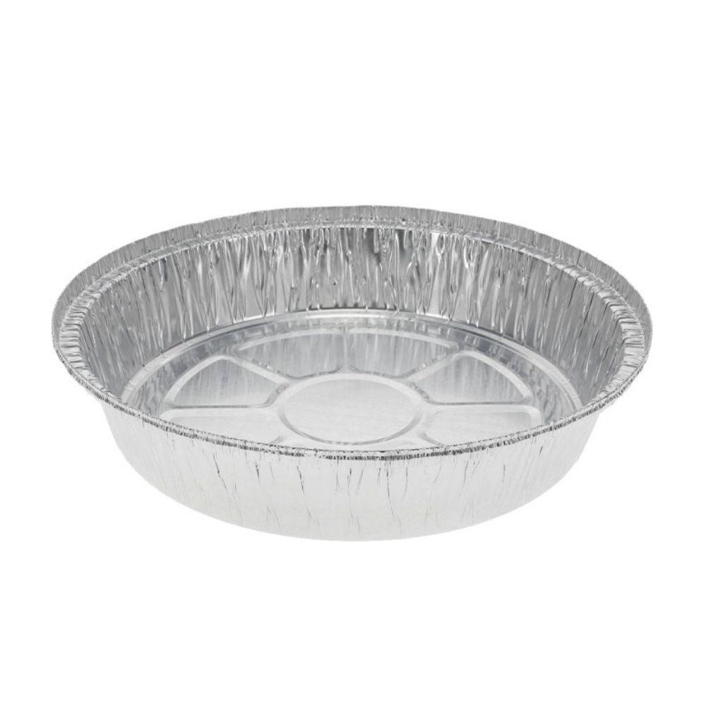 Aluminum 8 in Round Container