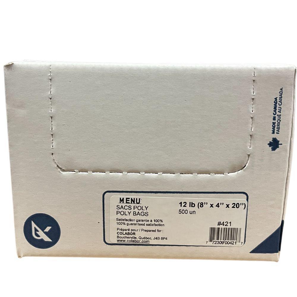 12 lb Poly Bag