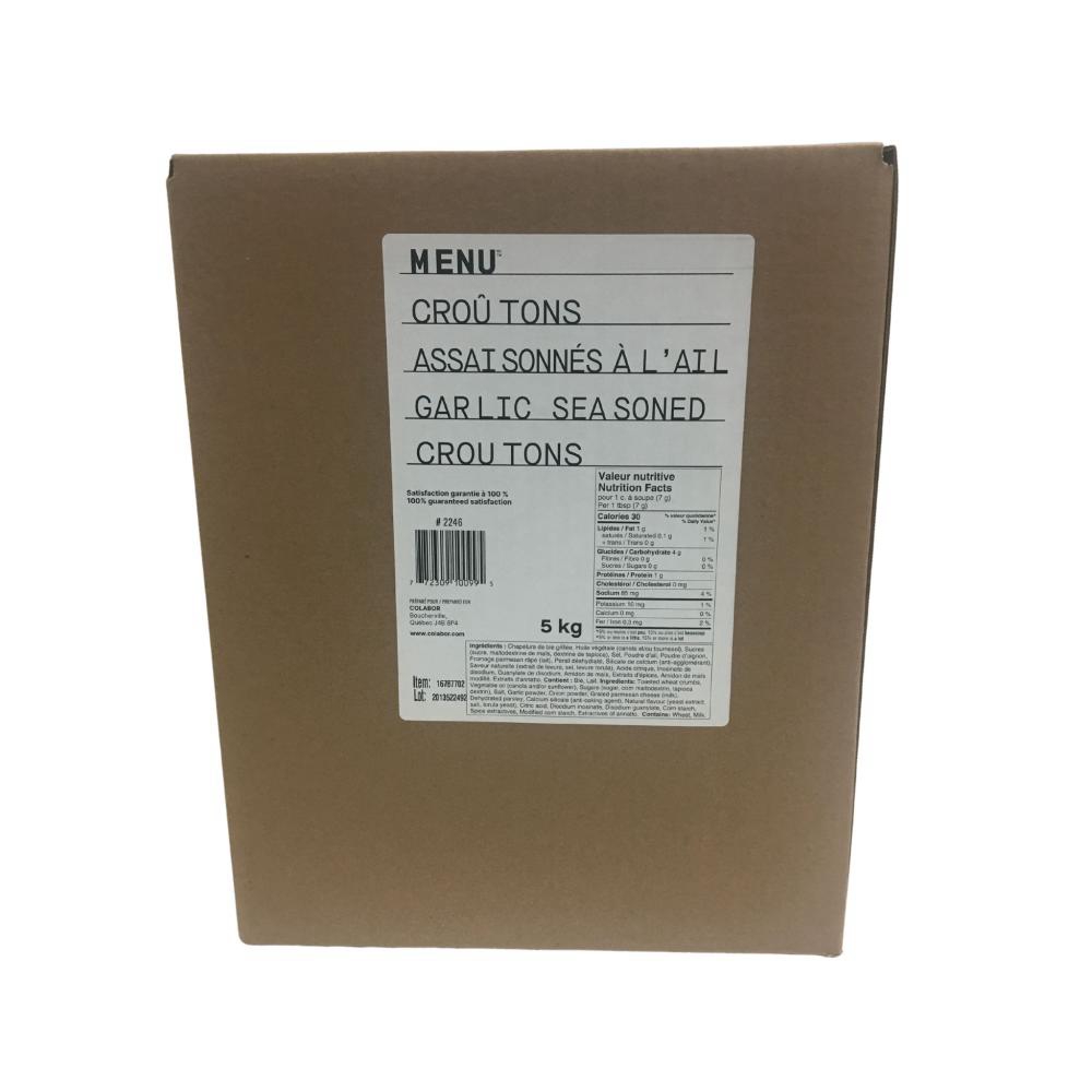 Garlic Croutons - Bulk