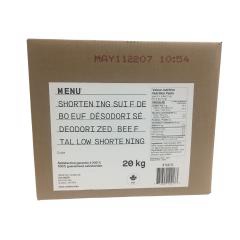 SHORTENING FRYING CUBE BEEF