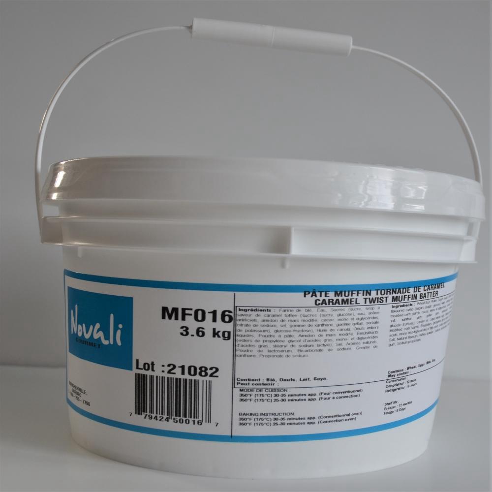 Caramel Twist Muffin Dough