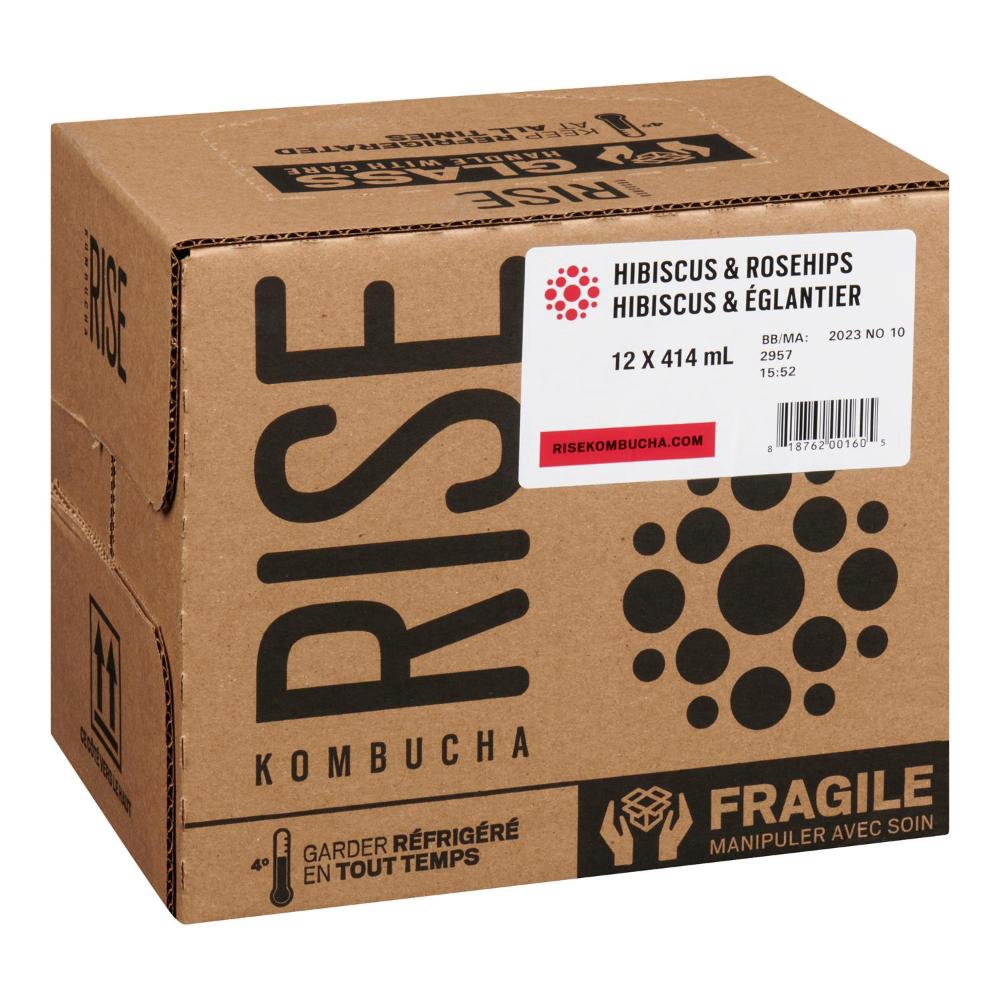 Hibiscus Rosehip Kombucha