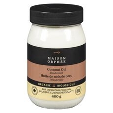 Organic Deodorized Coconut Oil, 400 Gram