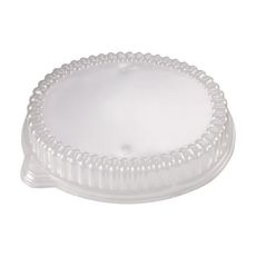 9 x 11 inch Clear Plastic Dome Lid for Plate, 50 count