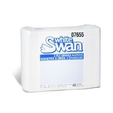 White 2 Ply 8 Fold Dinner Napkin, 188 count