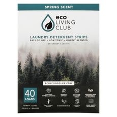 Scented Laundry Detergent Strips, 40 count