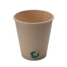 Compostable Bamboo Hot Cup, 10 Ounce Capacity