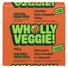 Plant Based Cheddar Sticks, 250 Gram