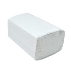 DuraPlus® Single Fold Paper Towel, White, 1 Ply, 16 Rolls/Case, 250 Sheets/Roll, Made in Canada