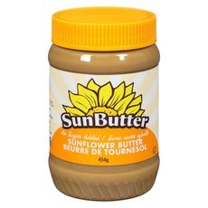 Original No Sugar Added Sunflower Butter, 454 Gram