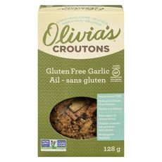Gluten Free Garlic Croutons, 128 Gram