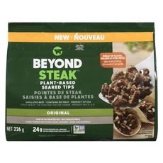 Original Plant based Seared Tips Steak, 226 Gram