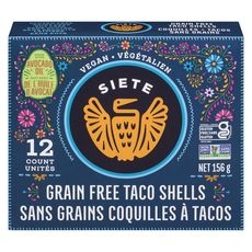 Grain Free Taco Shells, 156 Gram