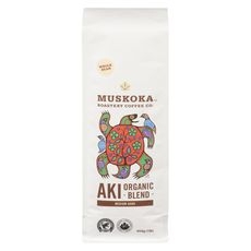 Aki Organic Whole Bean Coffee, 454 Grams