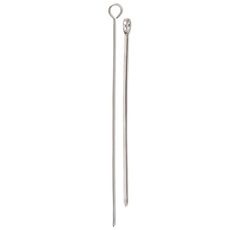 Brochette ronde en acier inoxydable, 12 pouces
