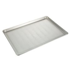 9002P Wear Ever Heavy-Duty 18 Gauge Aluminum Full Size Perforated Sheet Pan with Natural Finish