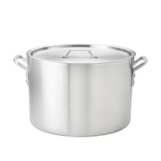 Thermalloy Heavy Weight Aluminum Sauce Pot, 26 Quart Capacity