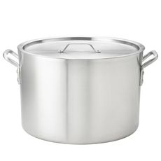 Thermalloy Heavy Weight Aluminum Sauce Pot, 34 Quart Capacity