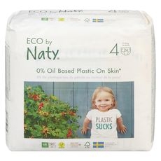 Couches pour bébé taille 4 pour bébés de 15 à 40 livres, 26 pièces