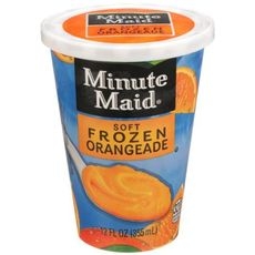 Soft Frozen Orangeade Cup, 12 Ounce