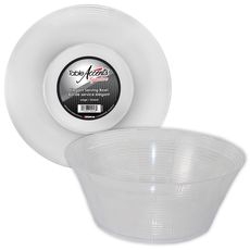 Signature Large Plastic Elegant Serving Bowl, 3.3 Liter