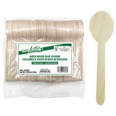 Birch Wood Soup Spoons